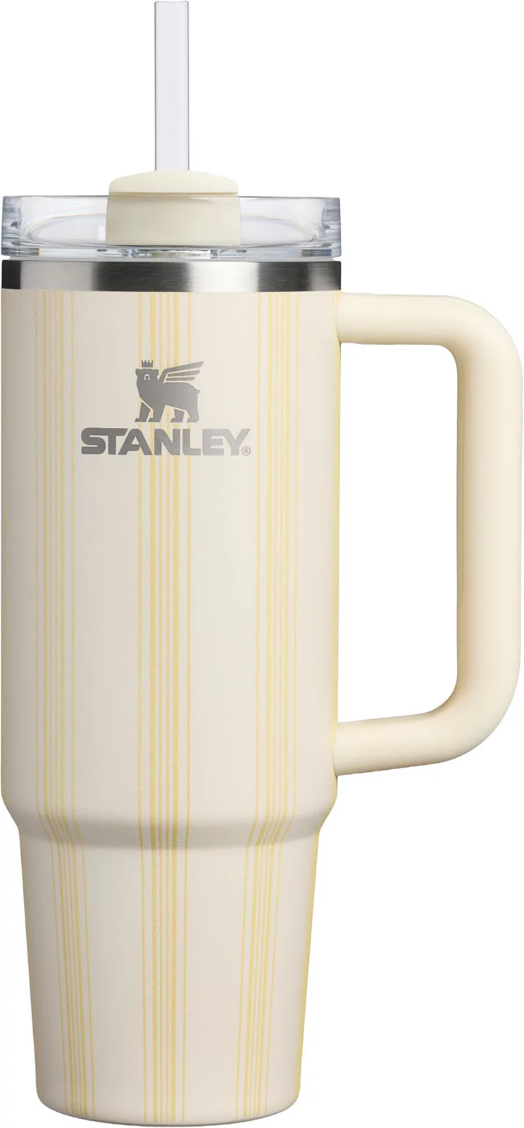 Stanley 30 oz. Quencher H2.0 FlowState Tumbler - Cream Picnic Stripe