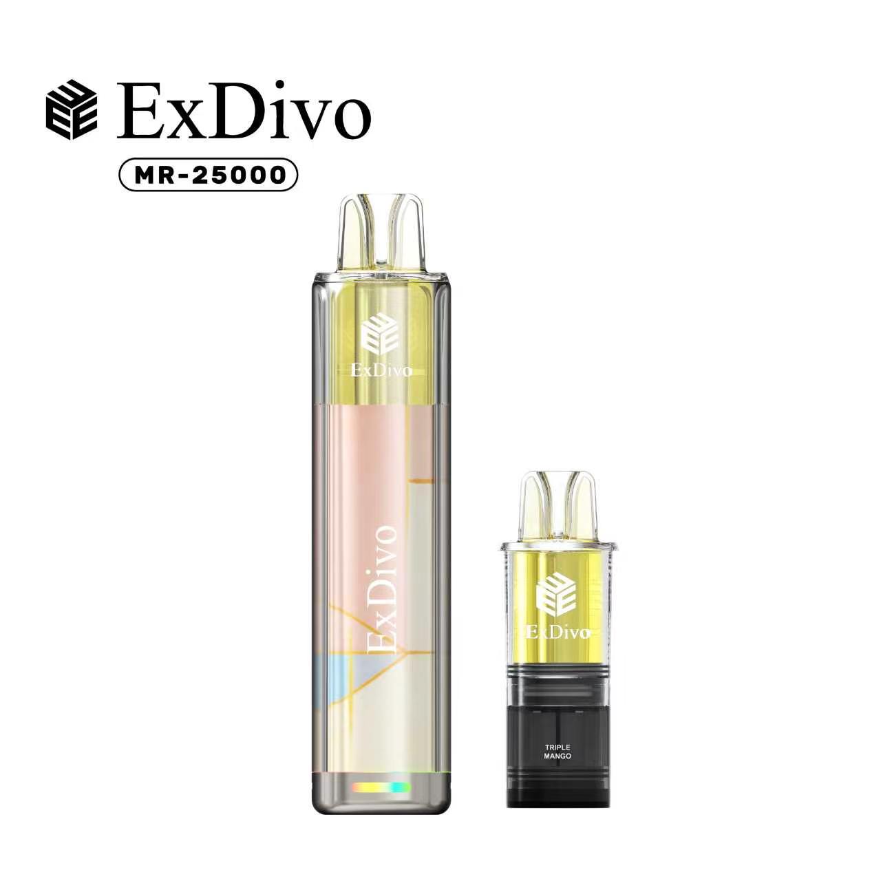 TRIPLE MANGO - ExDivo KUZ 25K Replaceable Pod Vape