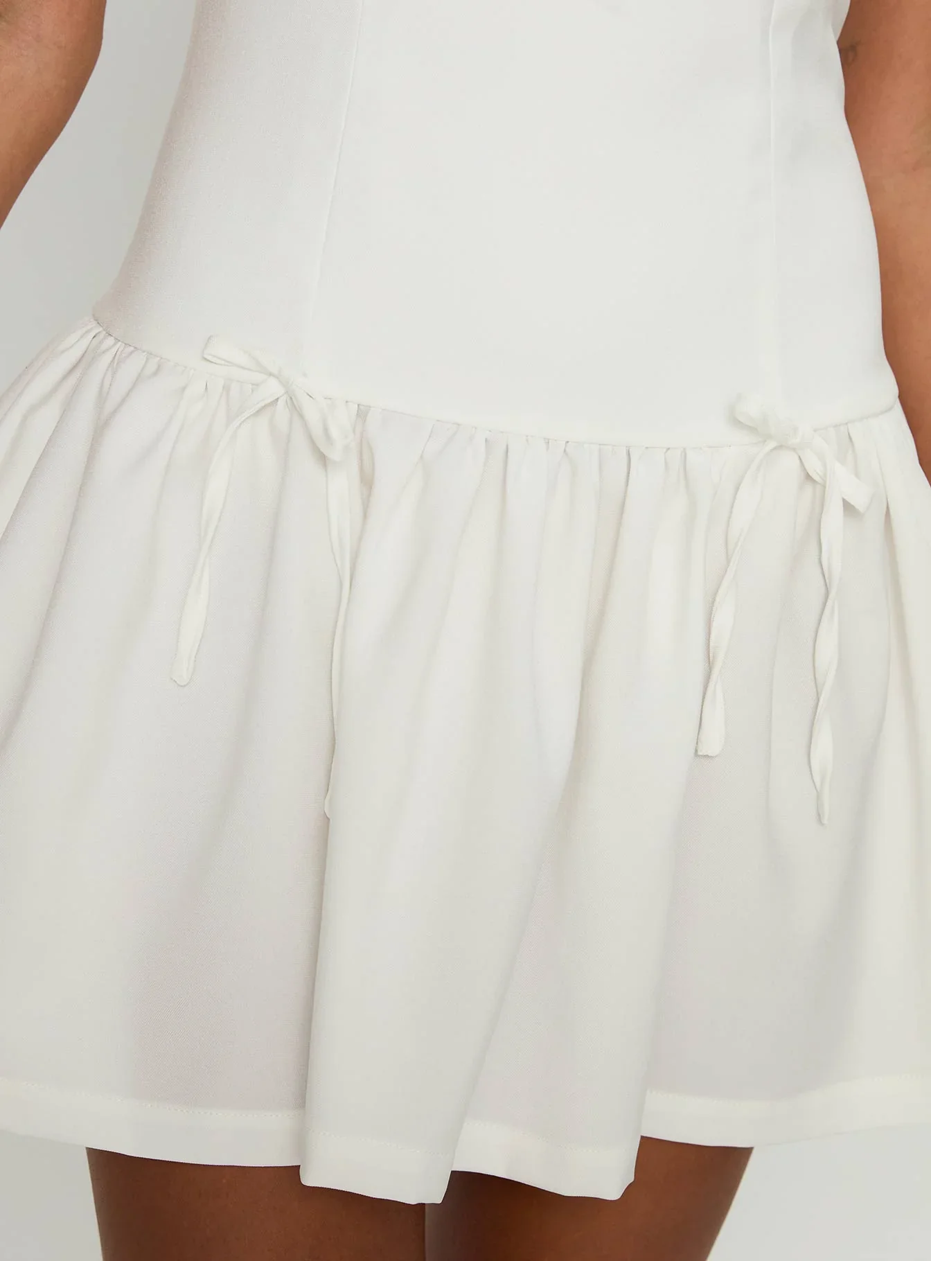 Milienne Mini Dress White - luluinthesky