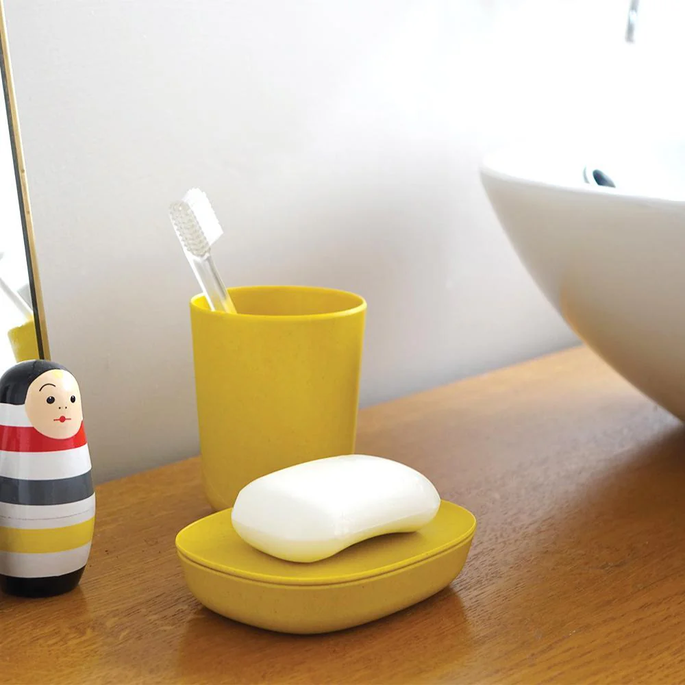 Vogeelle Toothbrush Holder / Bathroom Cup - Lemon