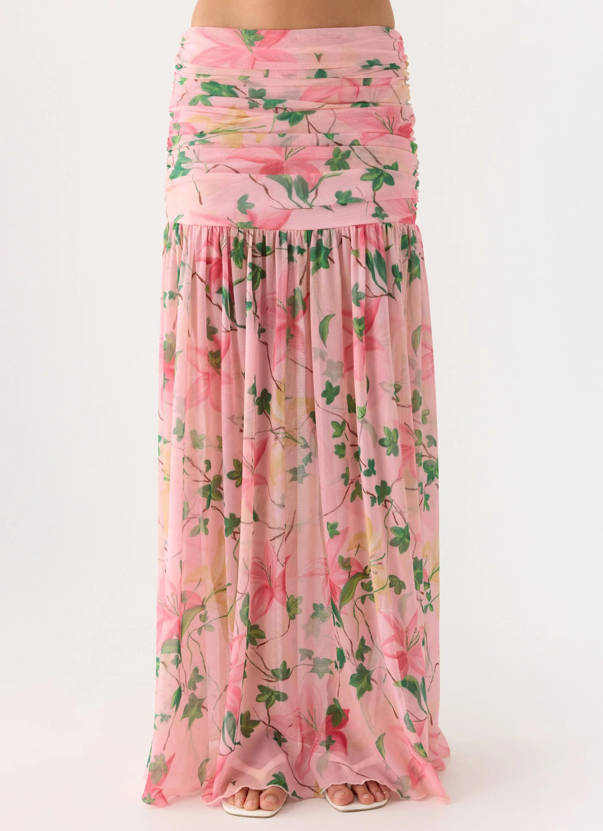 Cantrall Maxi Skirt - Blooming Spring