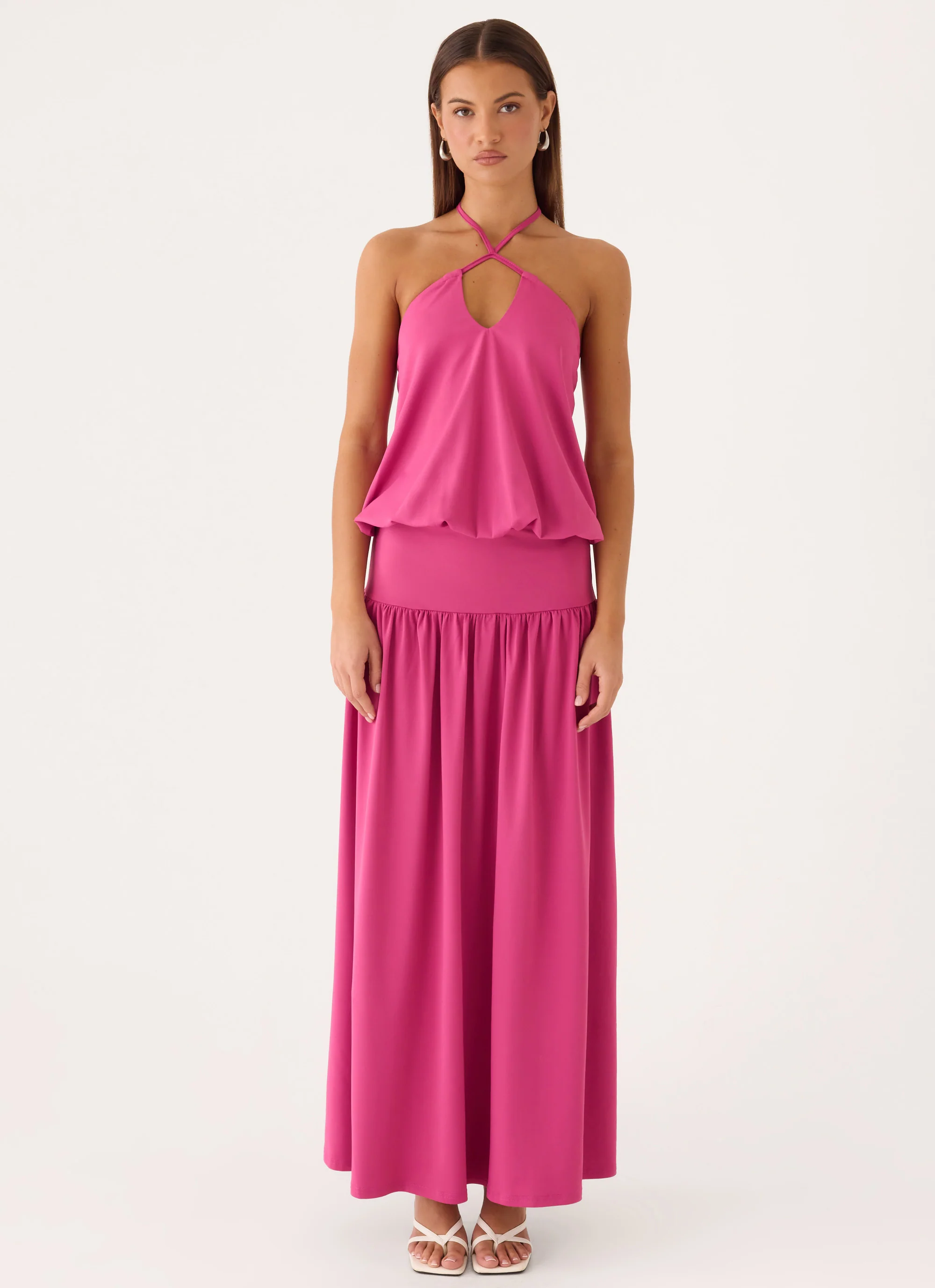 Need You Now Maxi Dress - Berry