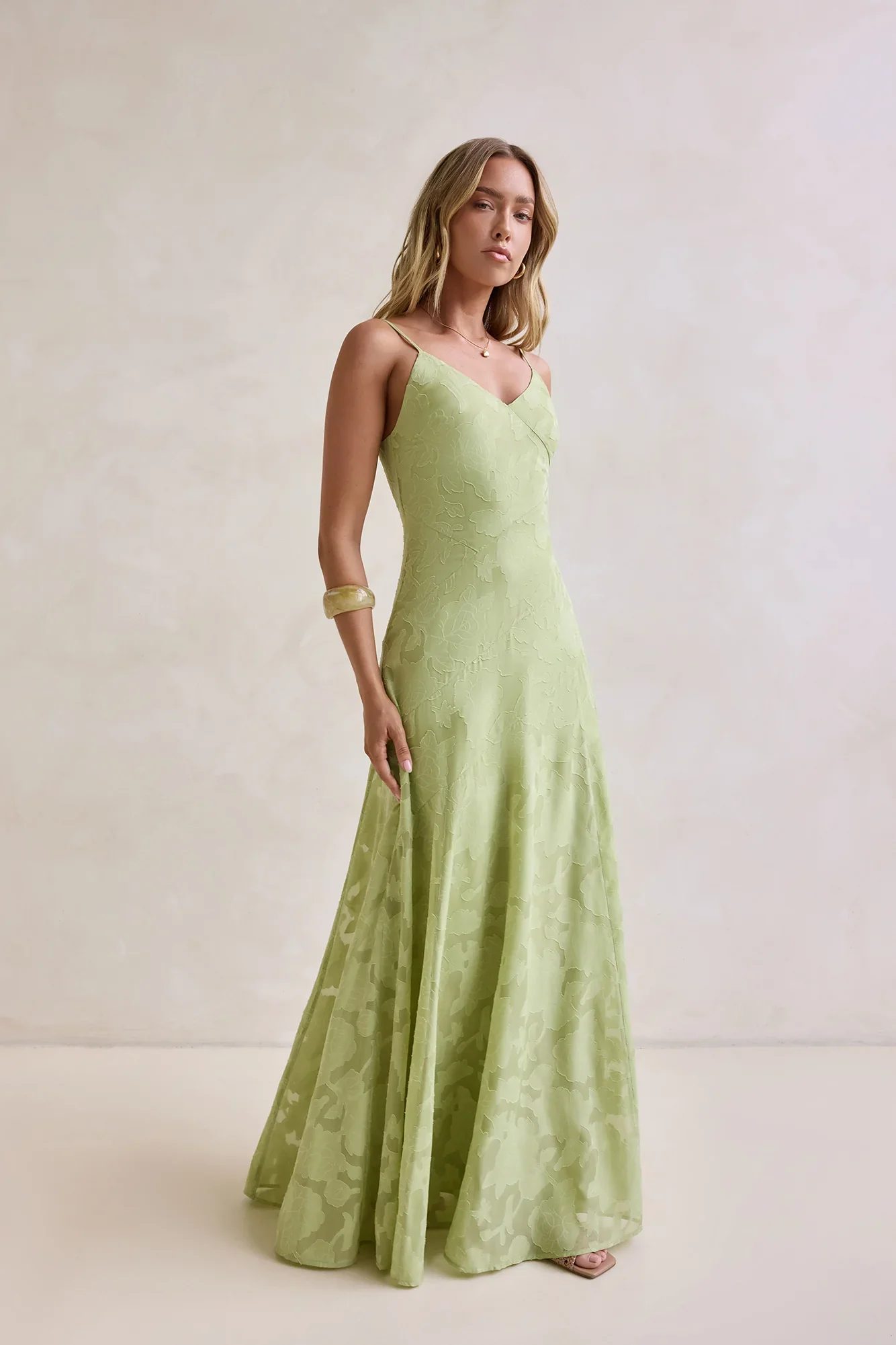 Dancing Spark Maxi Dress Sage