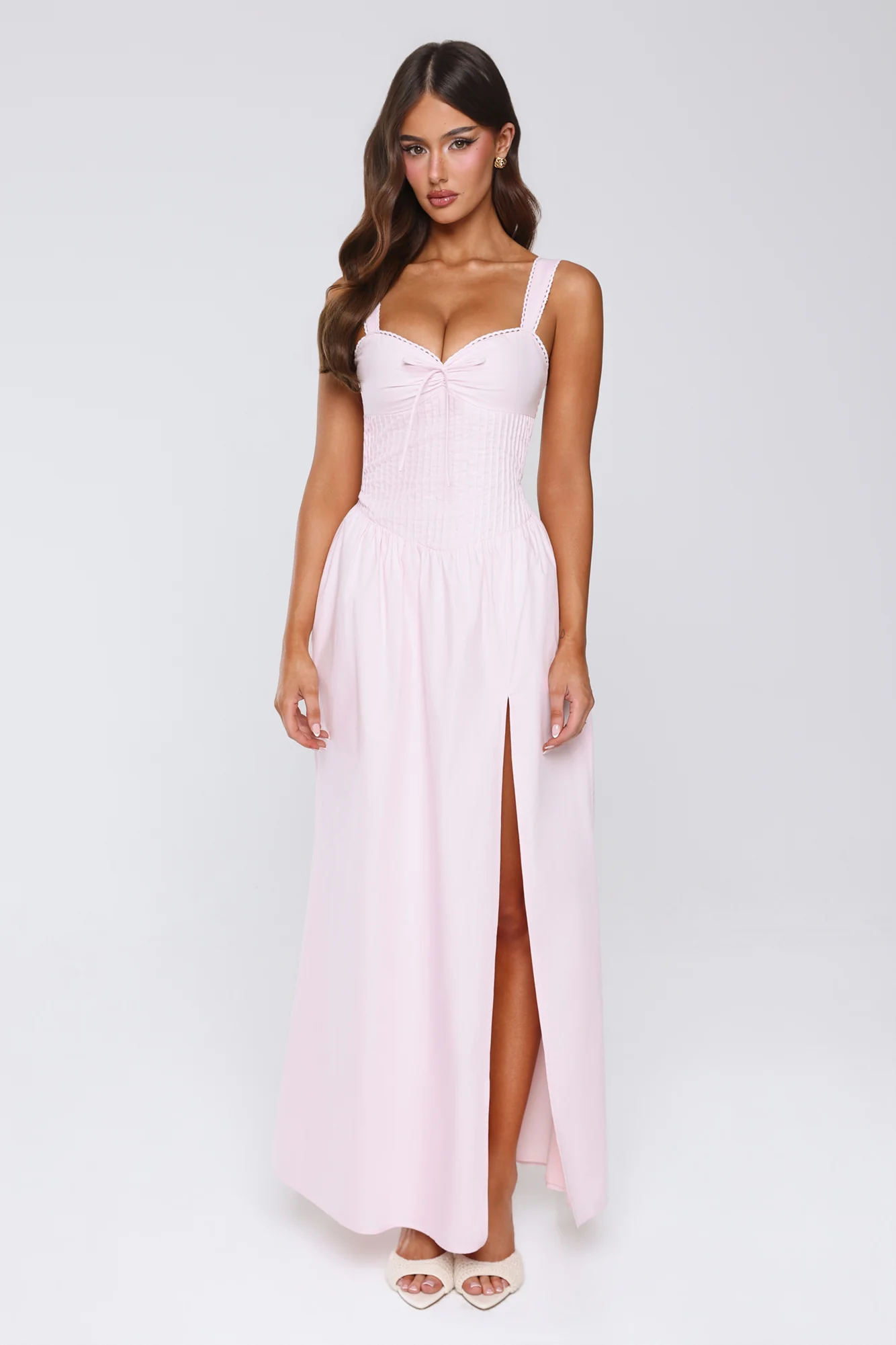 Glow Of Serenity Maxi Dress Pink