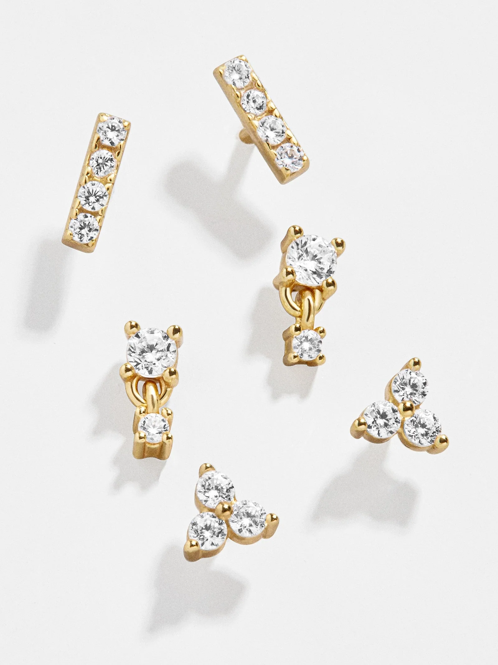 Lottie 14K Gold Earring Set - Lottie 14K Gold Earring Set