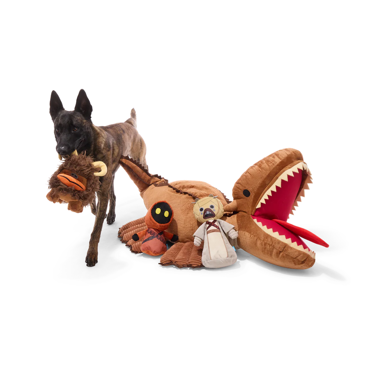 Krayt Dragon™ Plush XXXL Multi-Part + Enrichment Dog Toy
