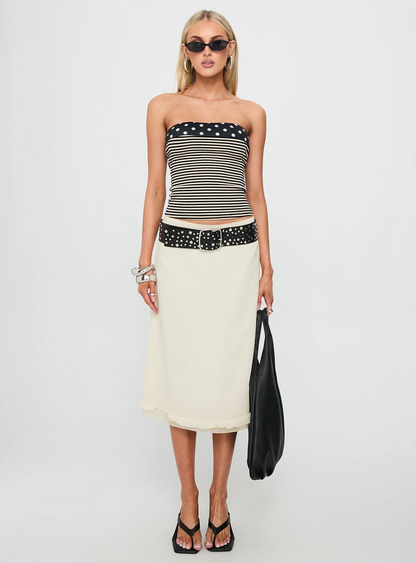 Virenna Strapless Top Multi