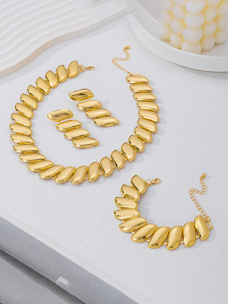 Geometric Bracelet Accessories Earrings Accessories Necklaces Accessories