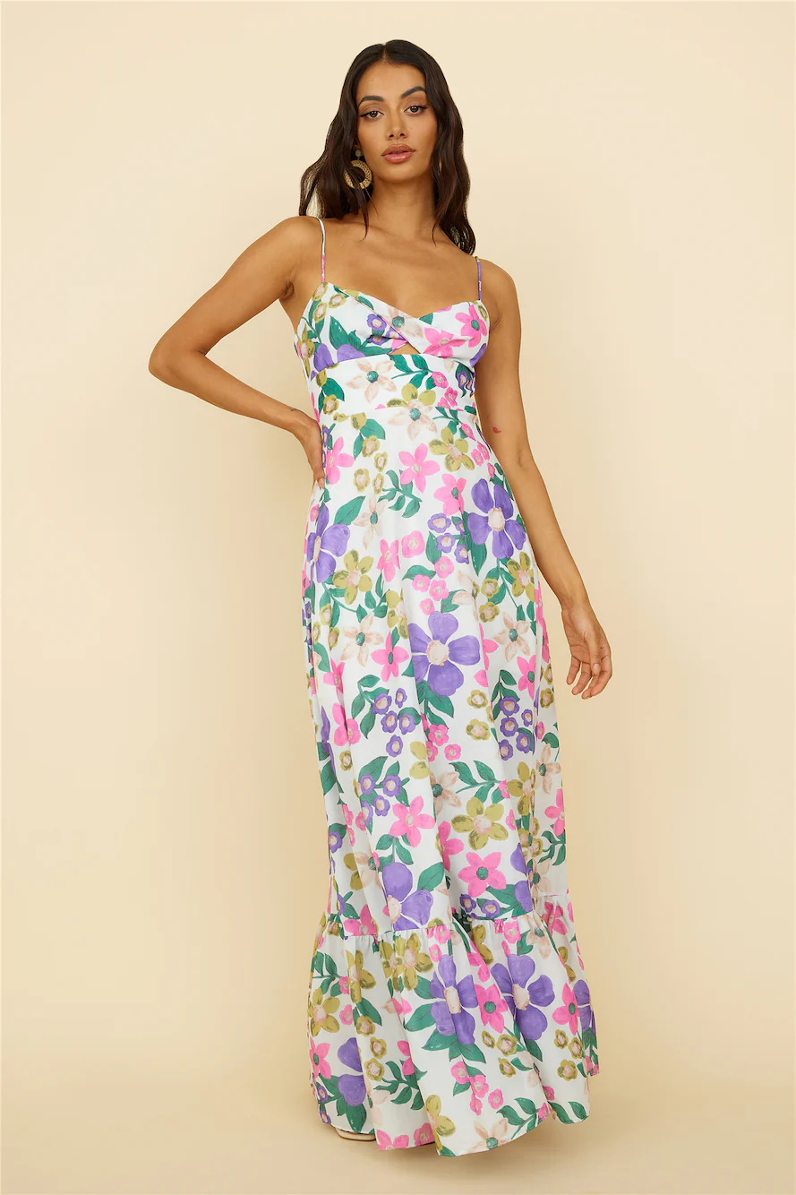 Song Of The Sky Maxi Dress Multi