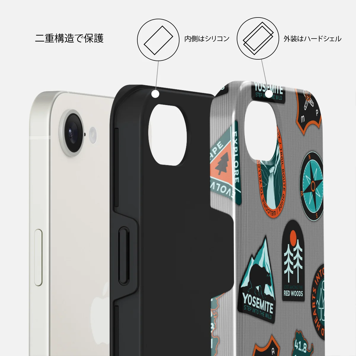 Basecamp - iPhone 16e ケース
