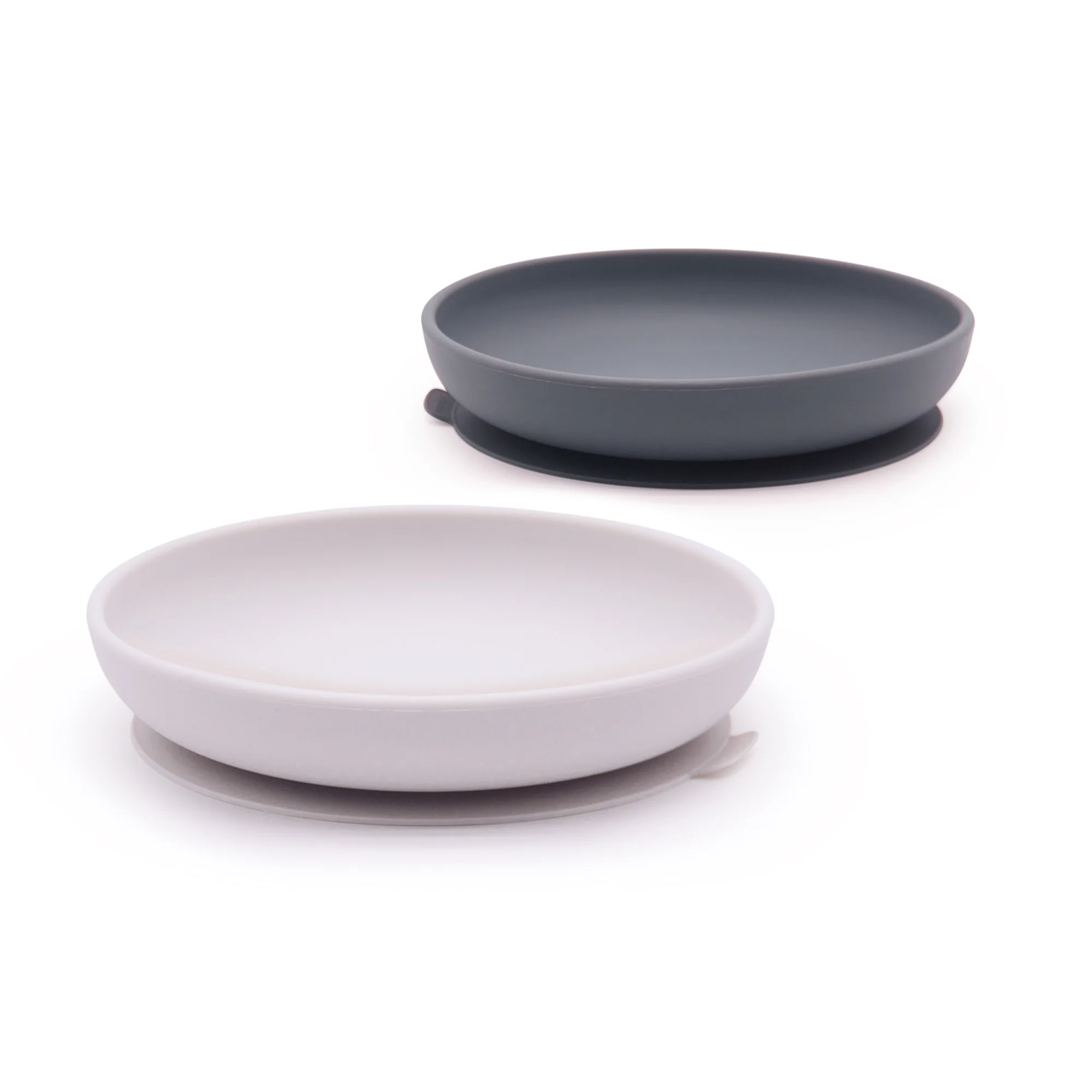 Vogeelle Silicone Suction Baby Plate Set - Cloud / Storm