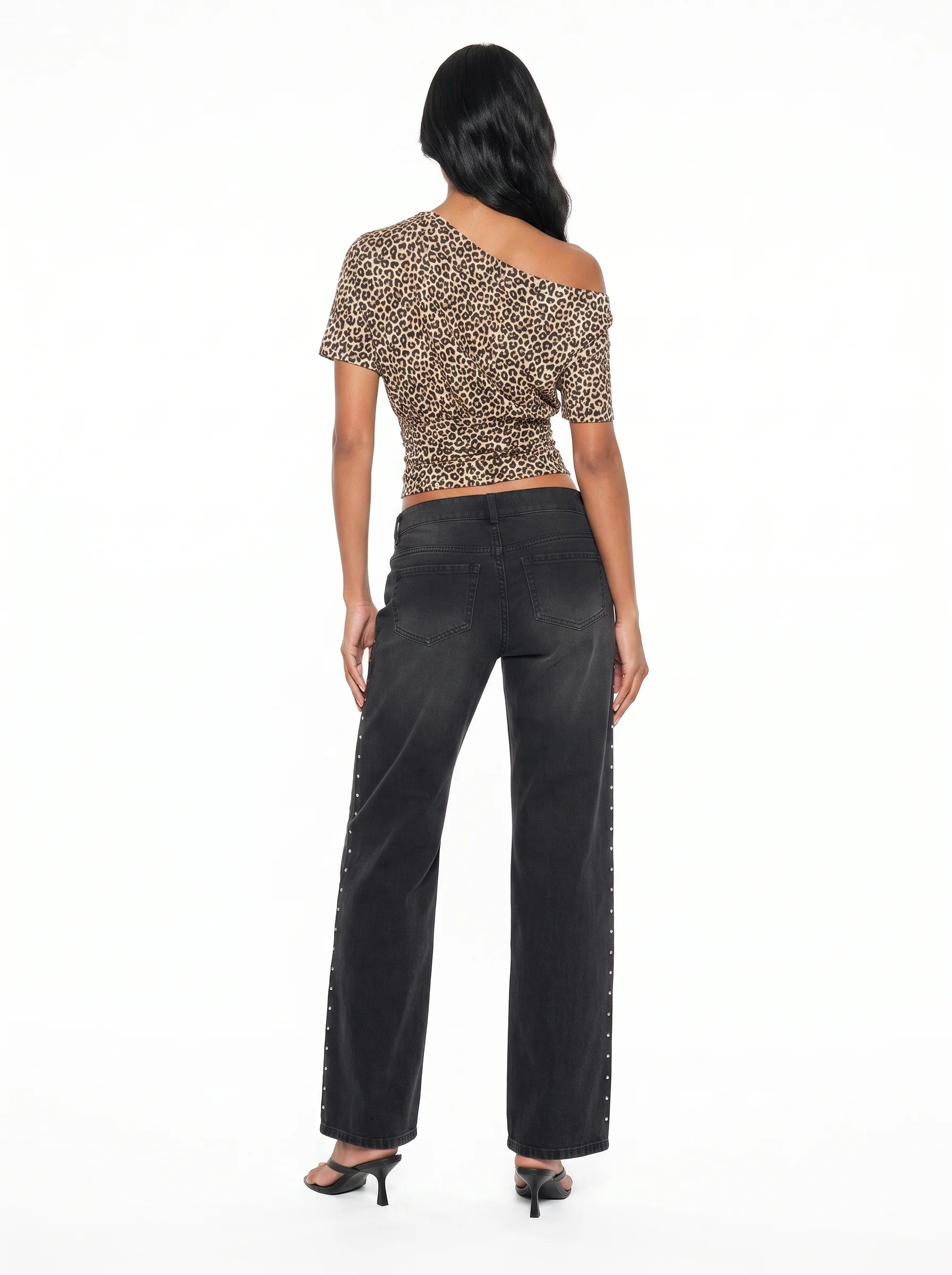 Draped Off-the-Shoulder Top