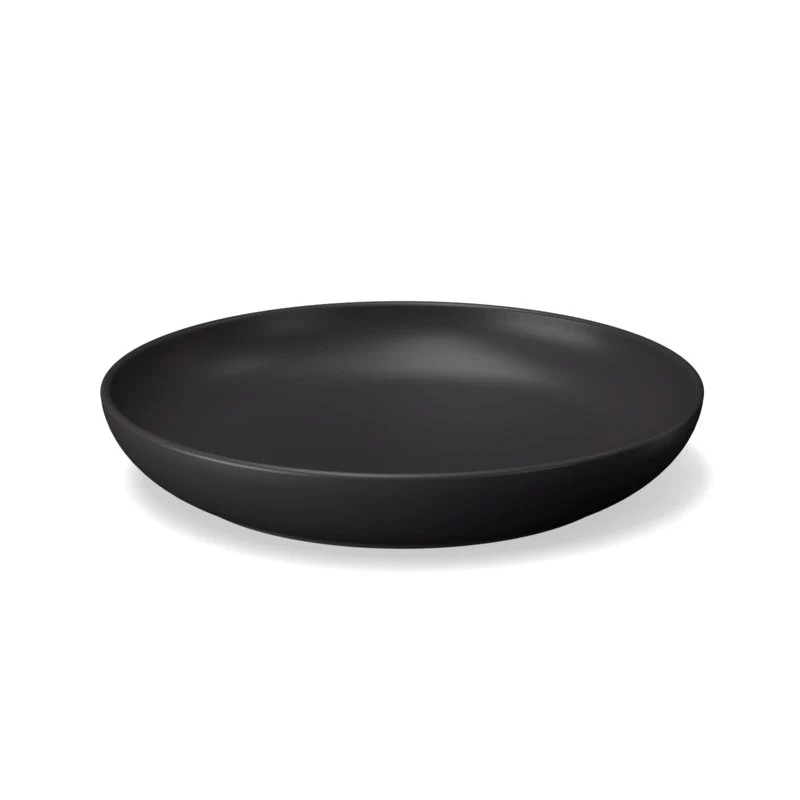 Vogeelle Round Deep Plate - Black