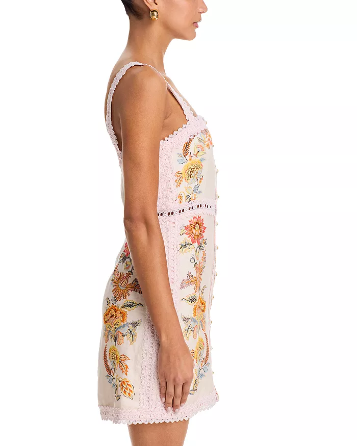 FARM Rio Ligia Square Neck Dress