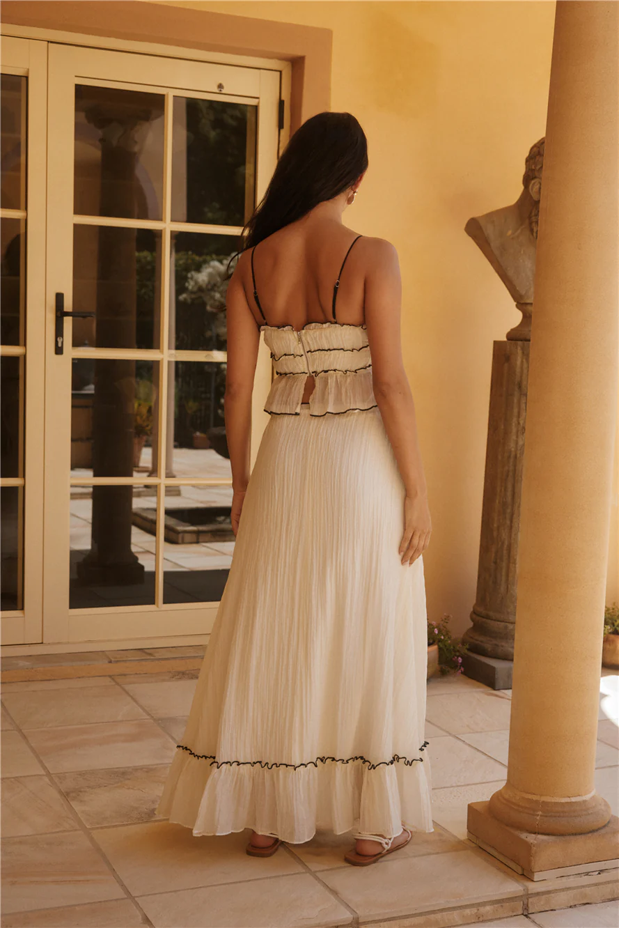 Delicate Dusk Set White - luluinthesky