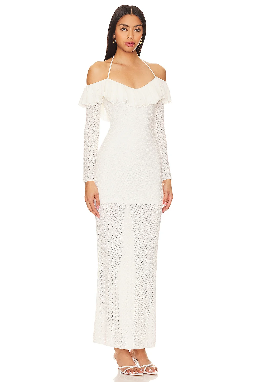 Lexie Ruffle Maxi Dress