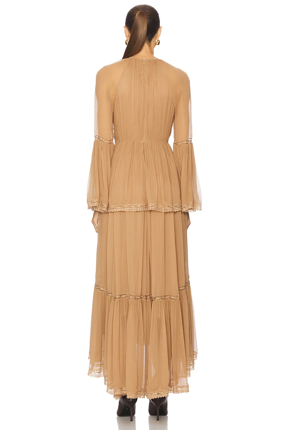 Peplum Flutter Dress