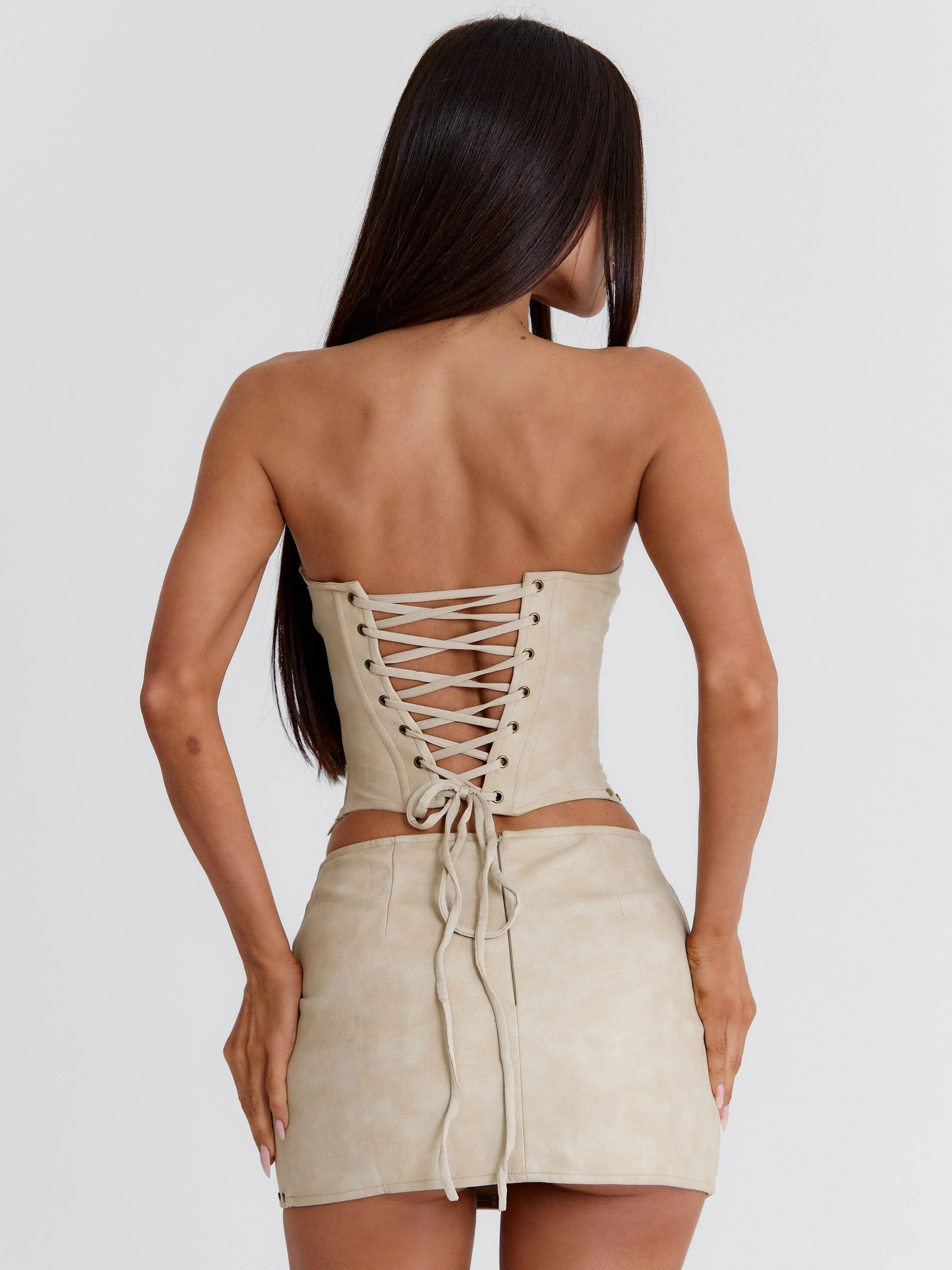 Rodeo Mini Skirt Sand