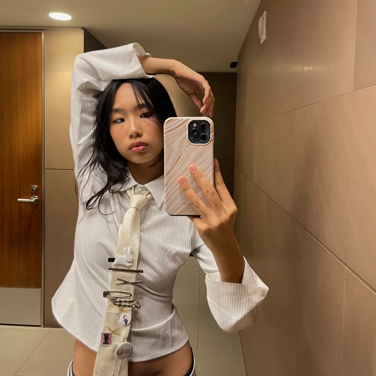 Full Glam - Beige iPhone 11 Pro ケース