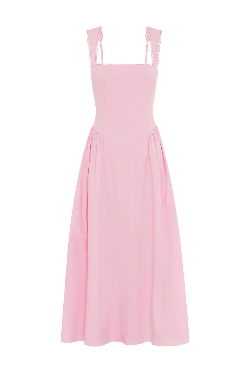 LANI MIDI DRESS - PINK