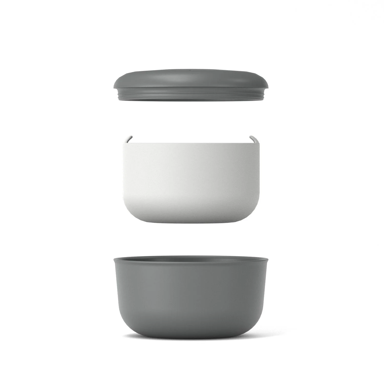 Vogeelle Lunch Set with heat-safe insert - Smoke