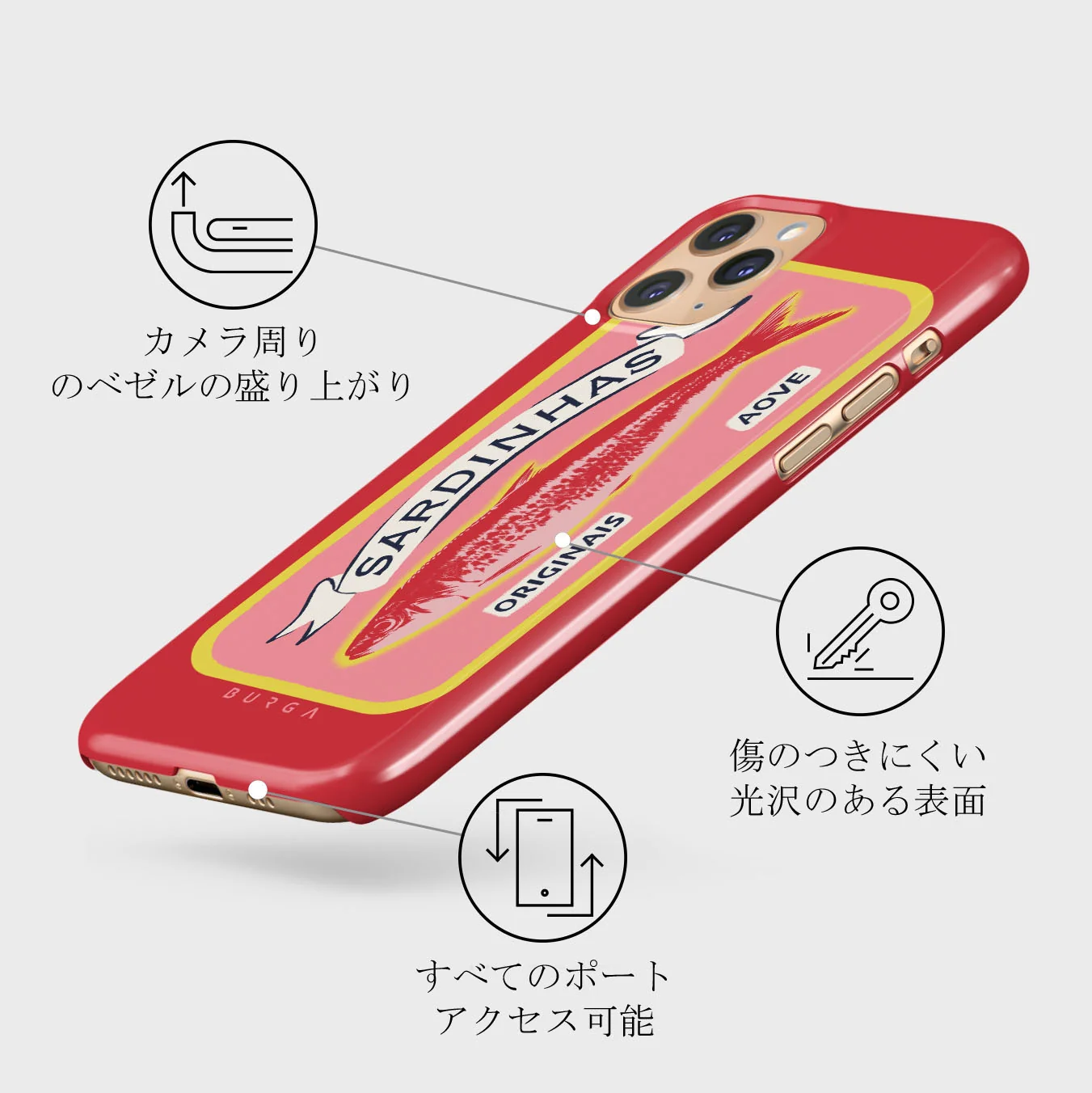 Gourmet - iPhone 11 Pro ケース