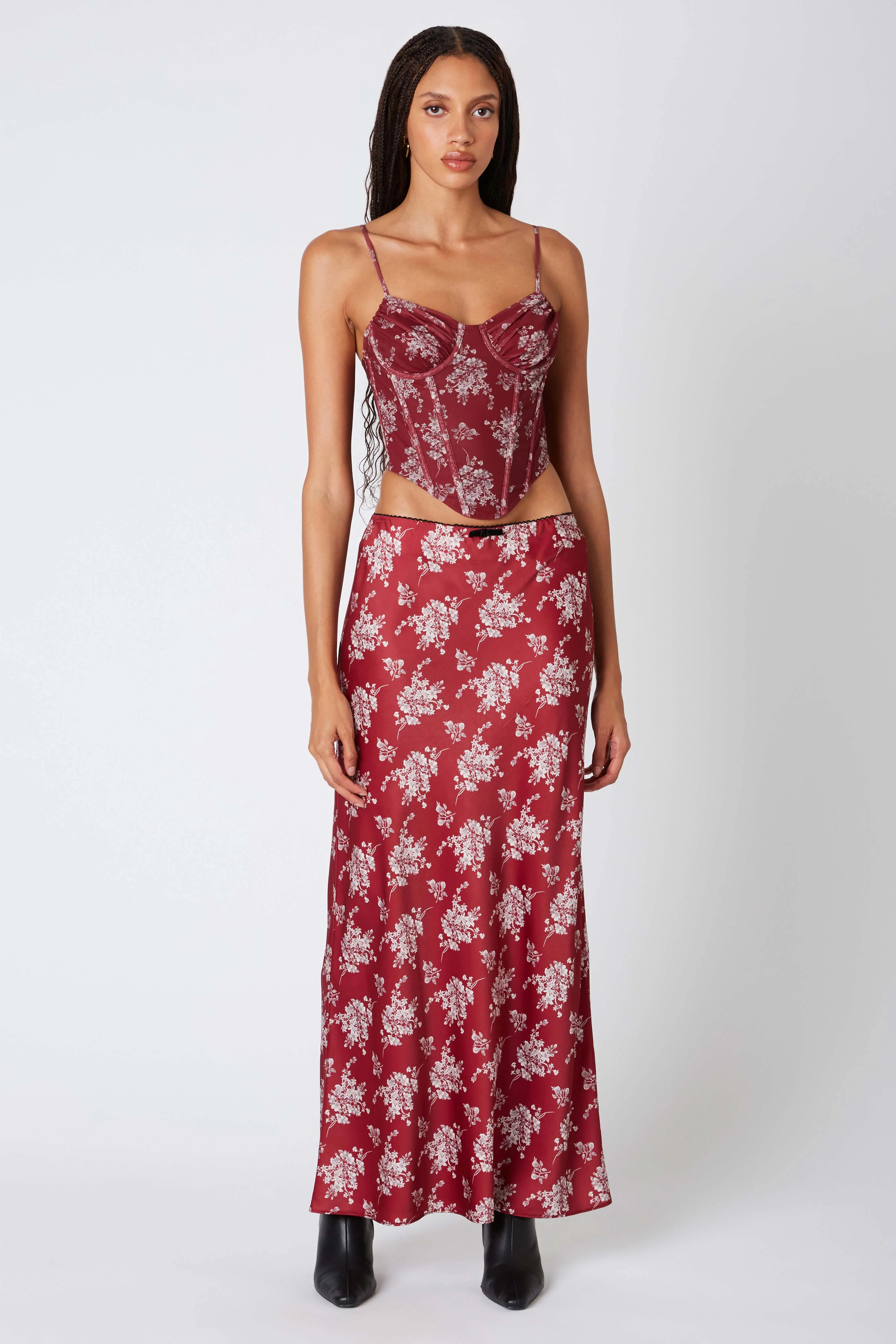 Floral Maxi Skirt