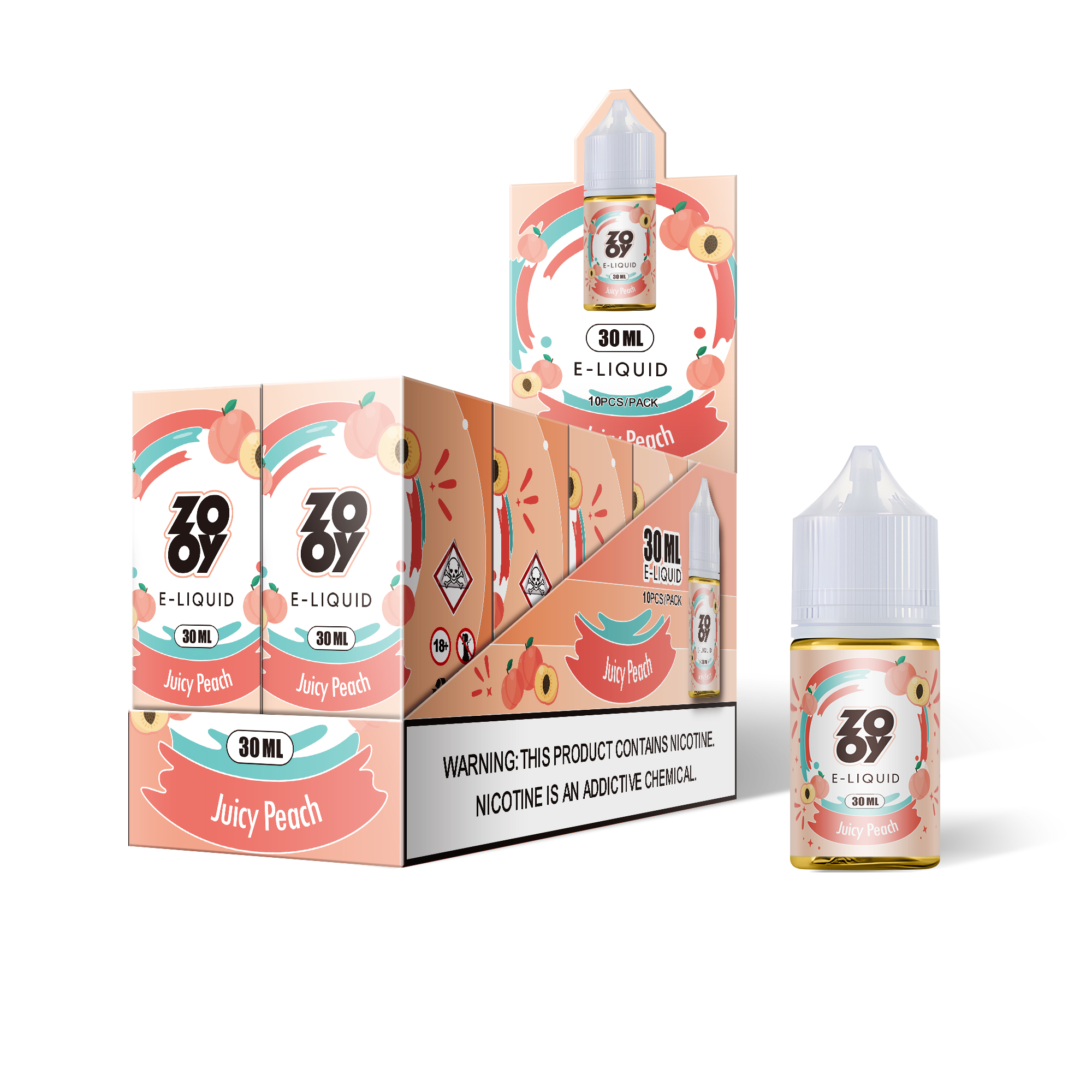 ZOOY 30ML E-Liquid/1 BOX(10 PCS)