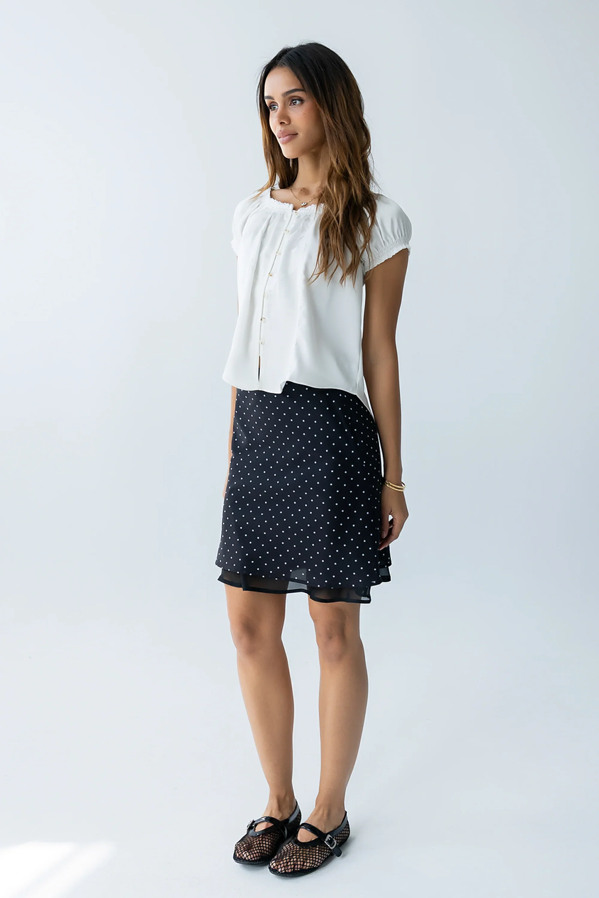 Sidney Satin Blouse