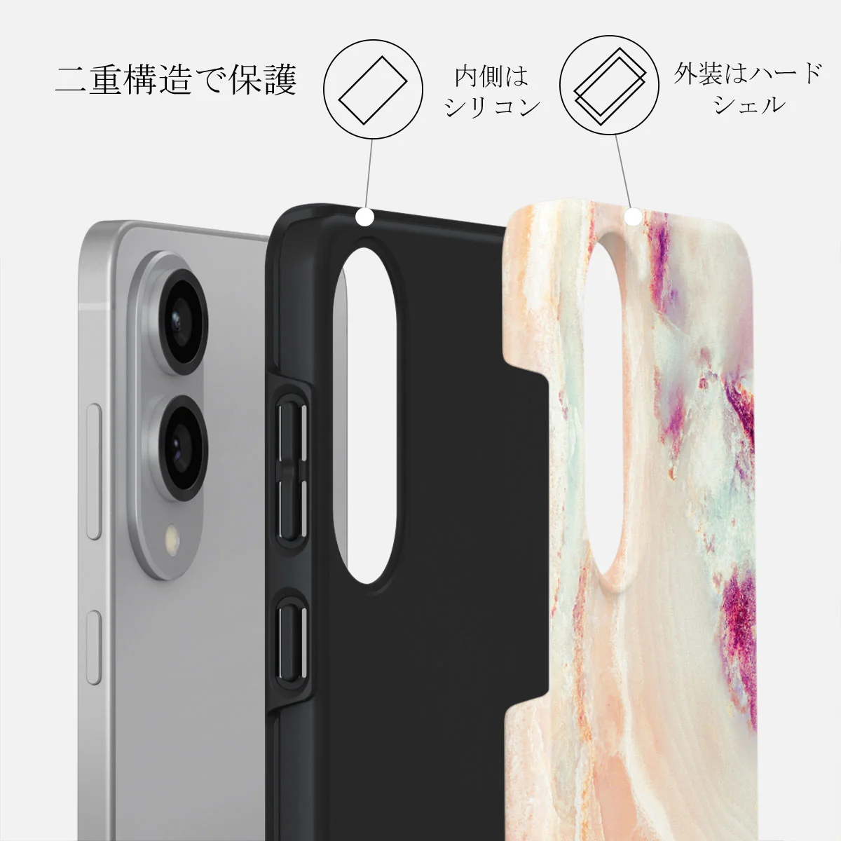 Berry Sorbet - Samsung Galaxy S25 Edge ケース