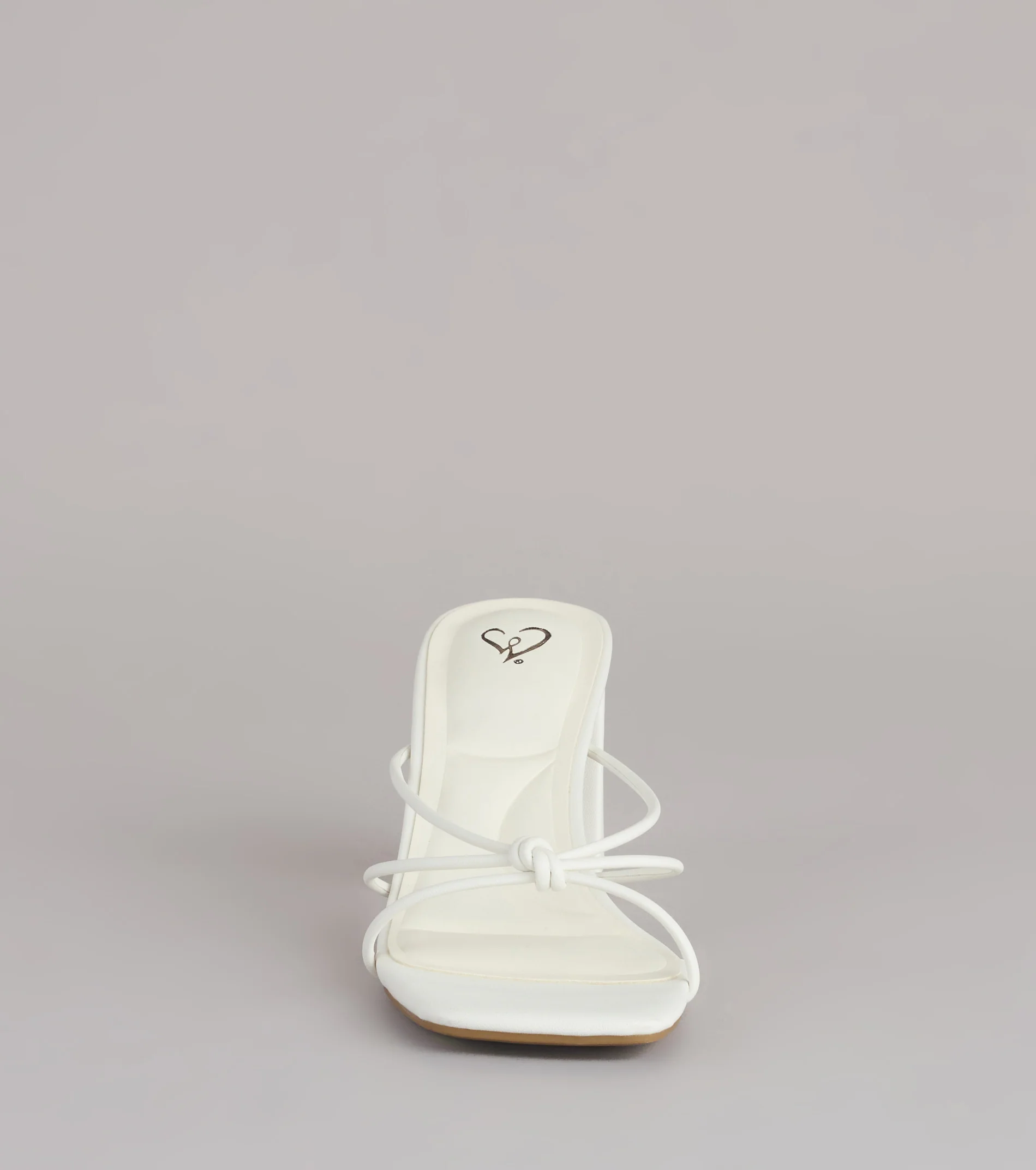 Fashion Fix Knotted Block Heel Mules - luluinthesky