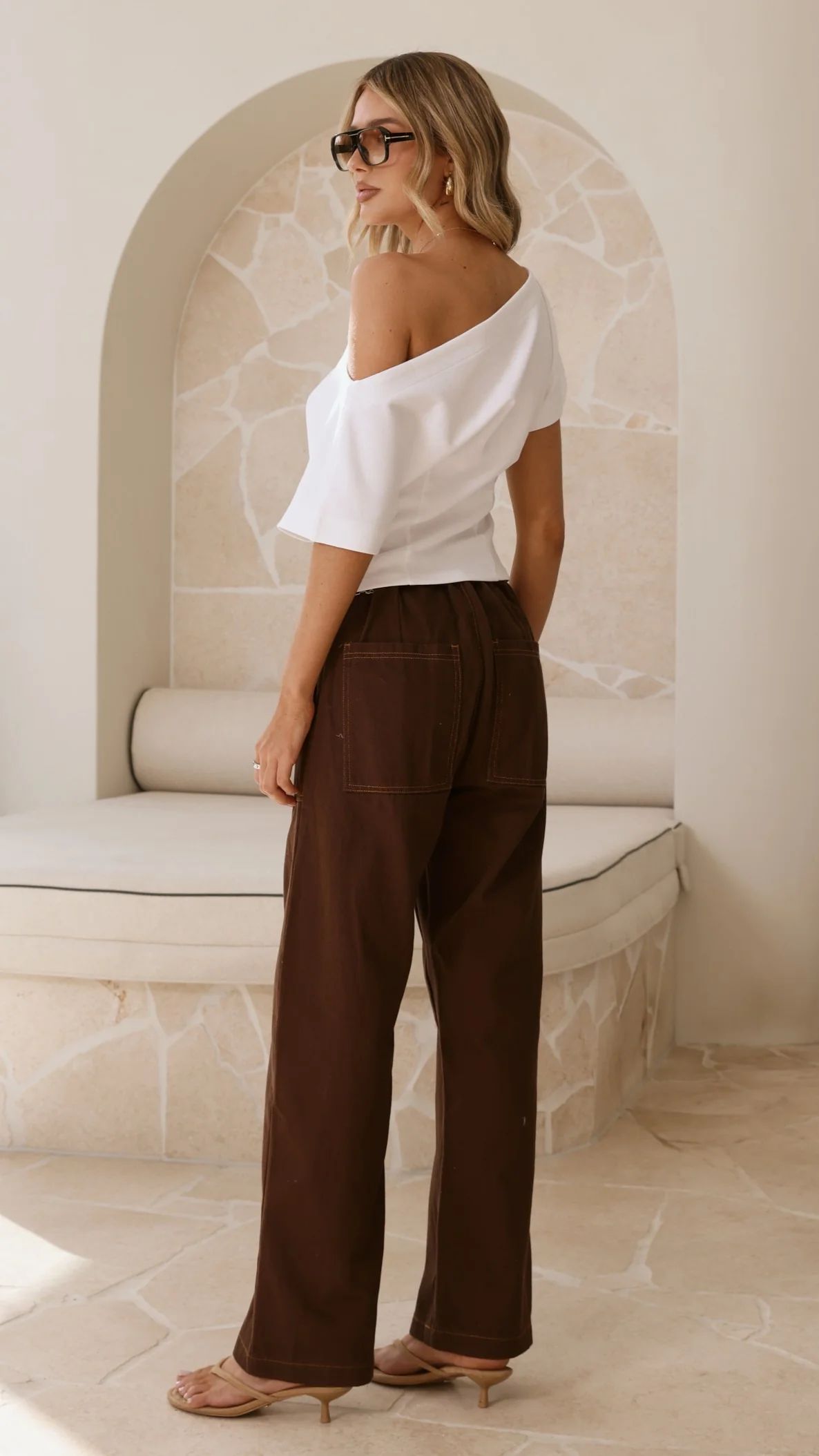 Amy Pants - Chocolate Denim