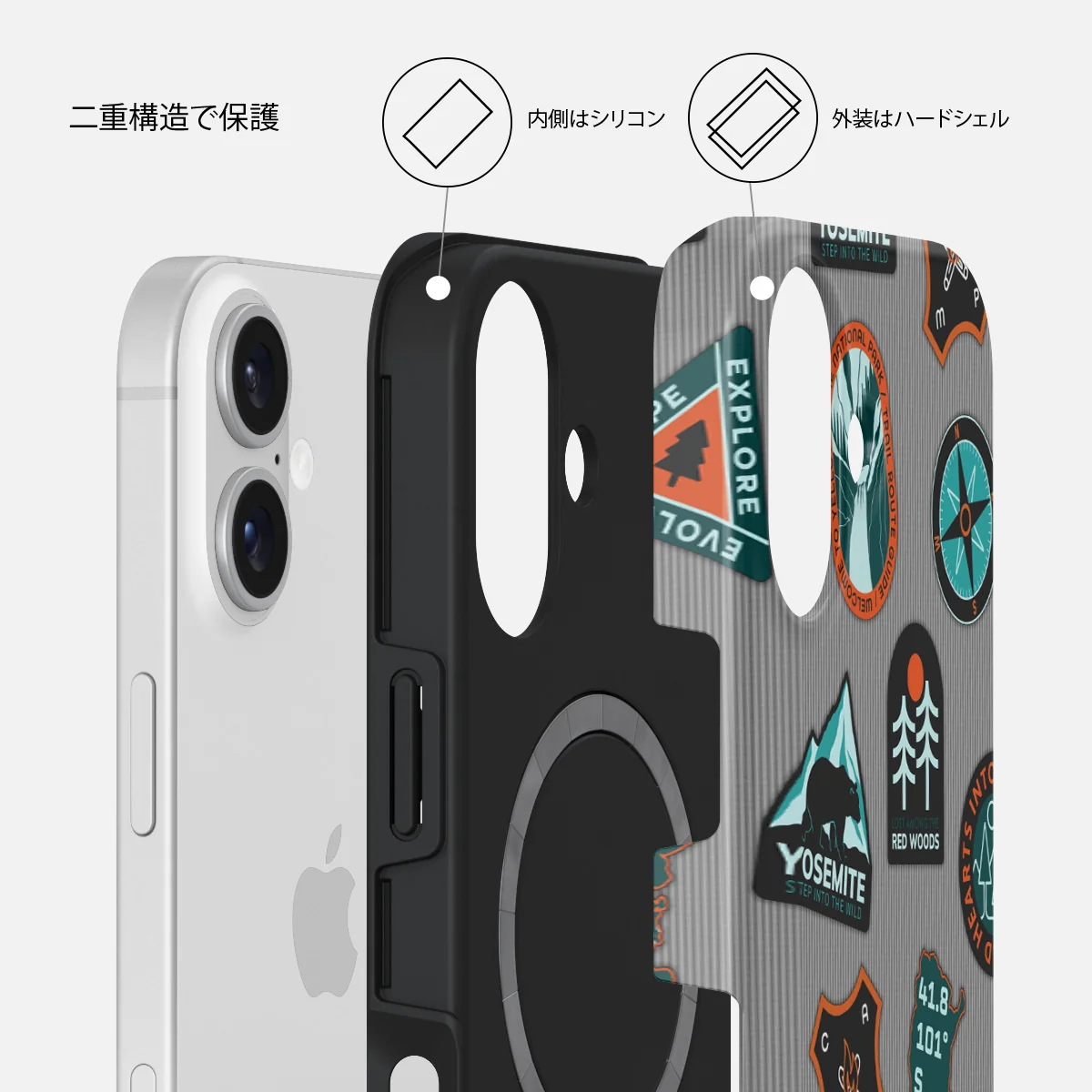 Basecamp - iPhone 16 ケース