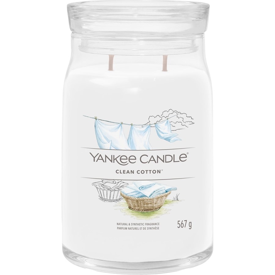 Yankee Candle Świece zapachowe Clean Cotton