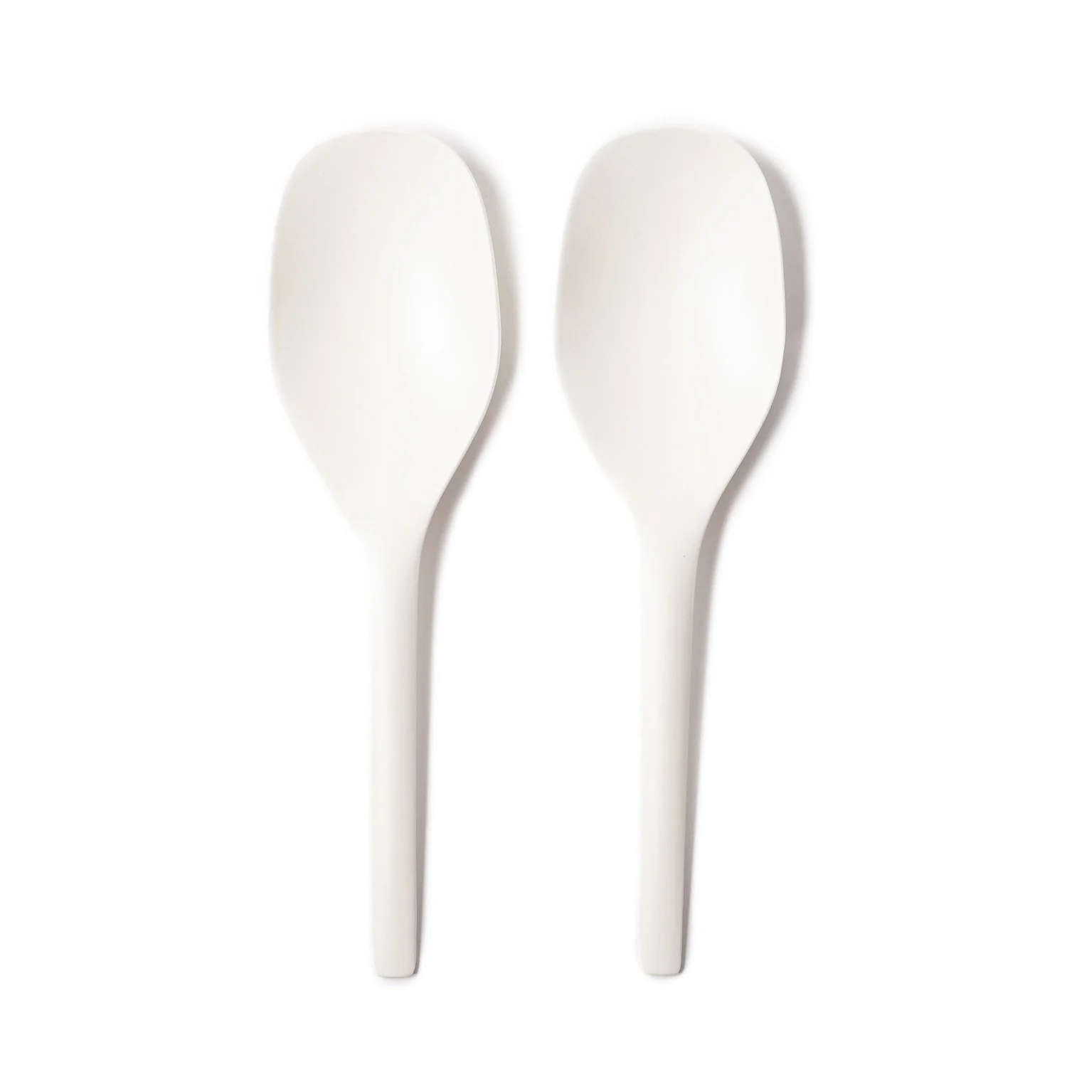 Vogeelle Salad Servers - Off White