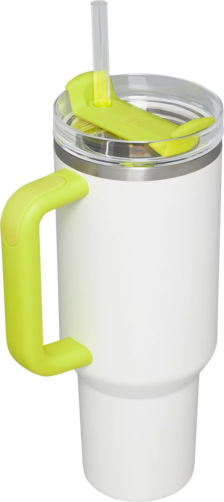 Stanley 40 oz. Quencher H2.0 FlowState Tumbler - Frost/Electric Yellow
