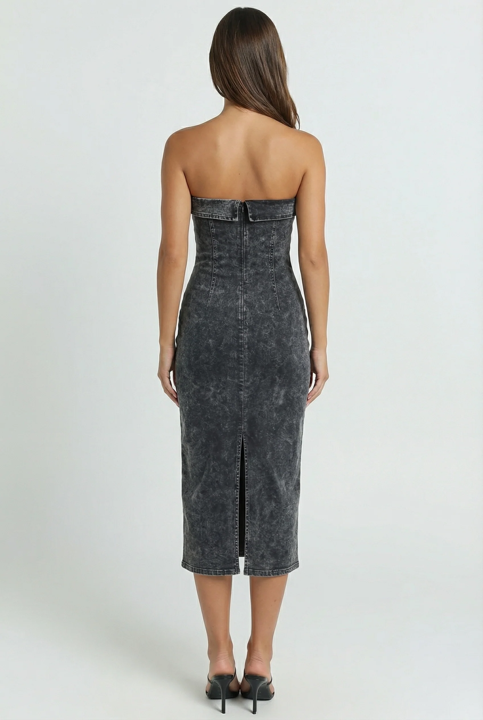 Mineral Muse Strapless Midi Dress