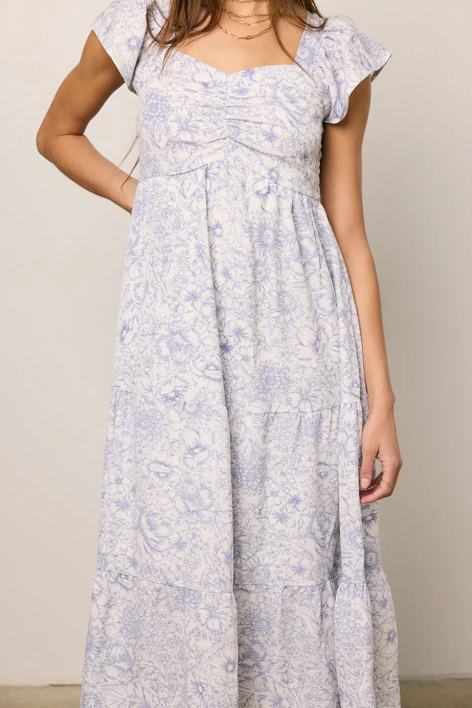 Jenny Floral Midi Dress