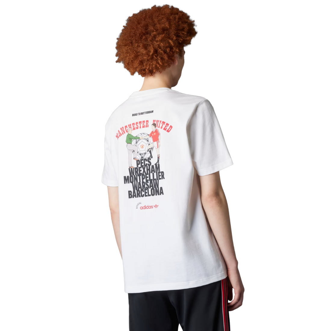 ADIDAS Manchester United 91 Men's Round Neck White JC9389