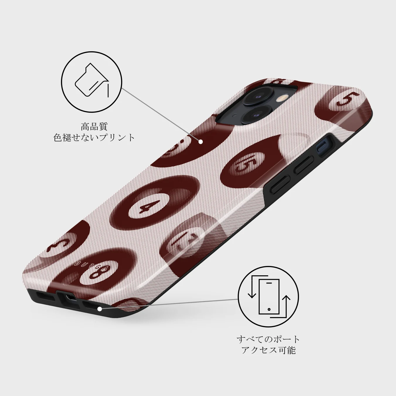 Cue - iPhone 13 Mini ケース