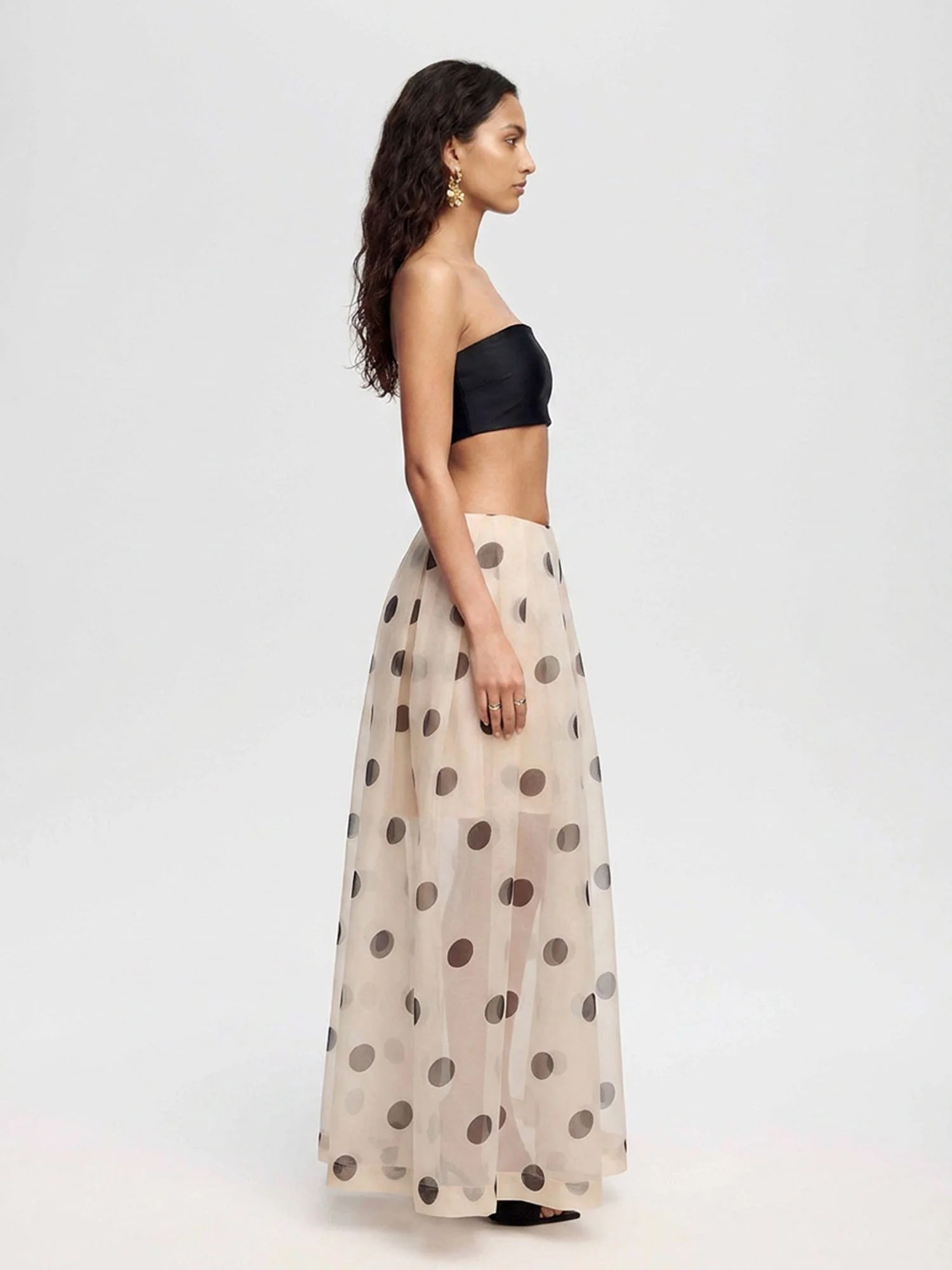 Polka Dot Tube Top Set