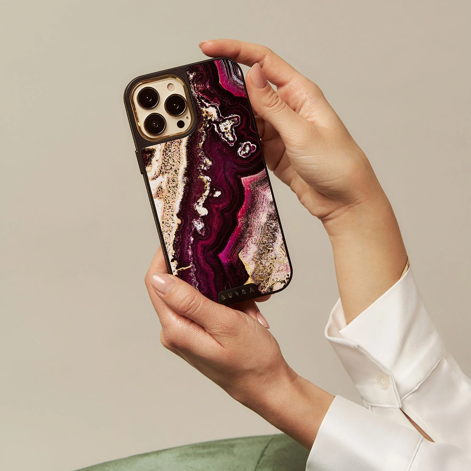 Purple Skies - Marble iPhone 11 Pro ケース