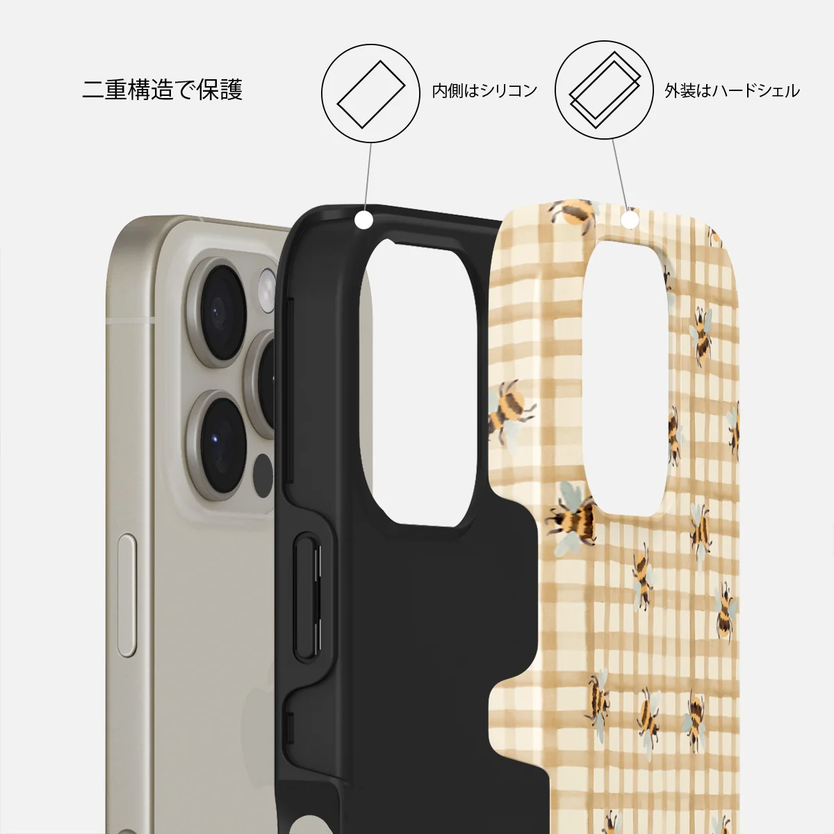 Honeycomb - iPhone 16 Pro Max ケース