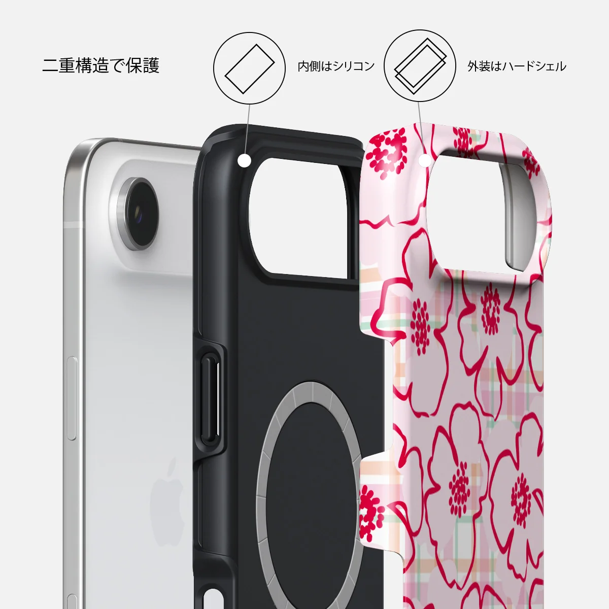 Flower Girl - iPhone Air ケース