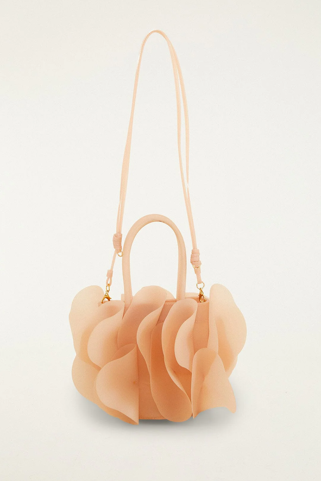 Peach Jelly Flower Bag