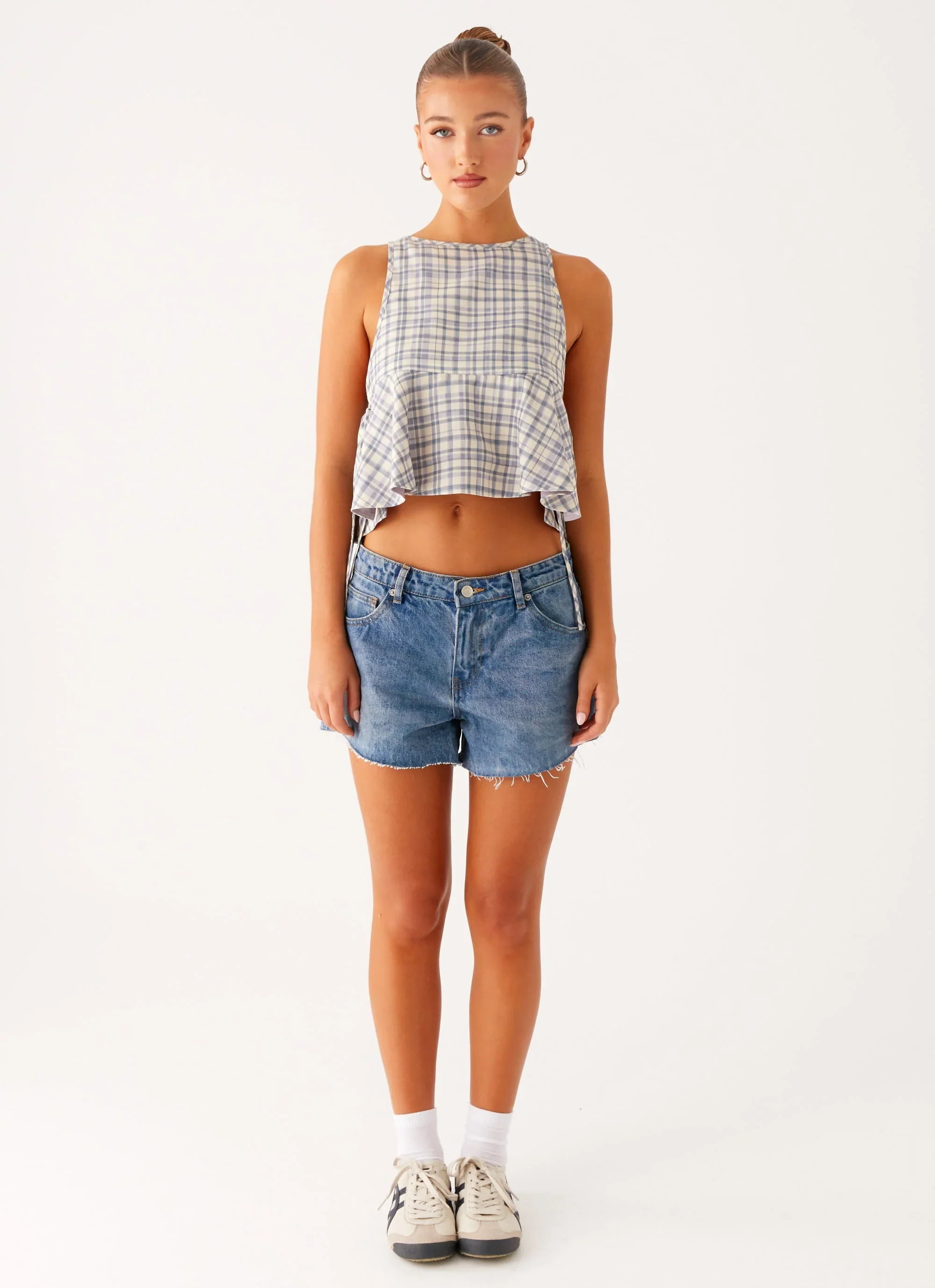 Osborne Halter Top - Check