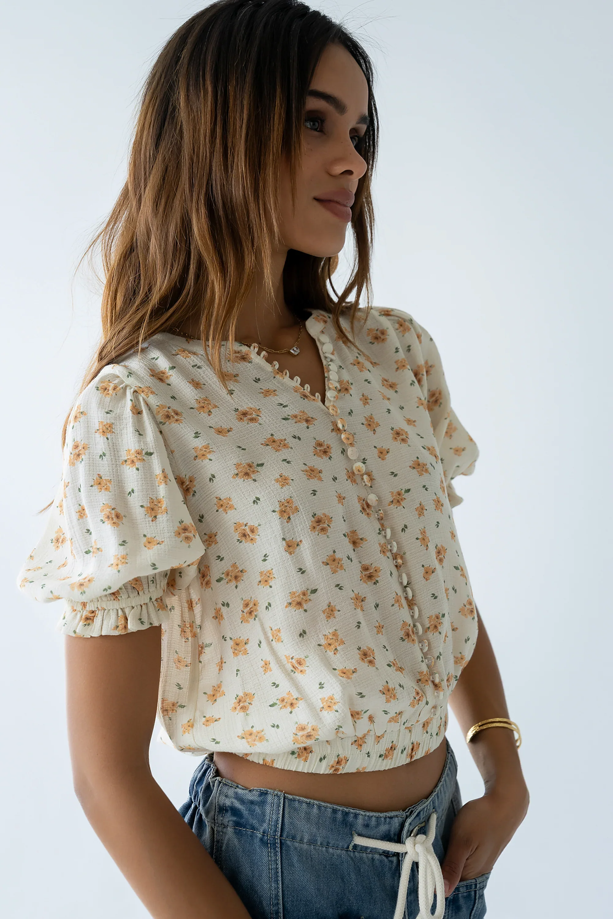 Freda Floral Blouse