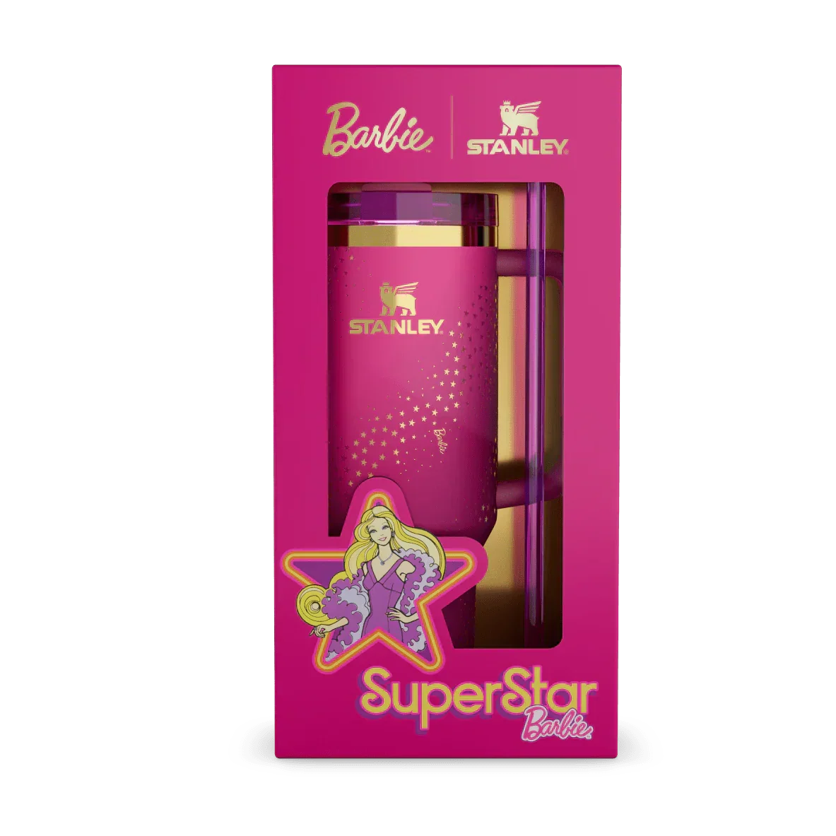 The Barbie™ x Stanley ’70s Superstar Quencher | 40 OZ