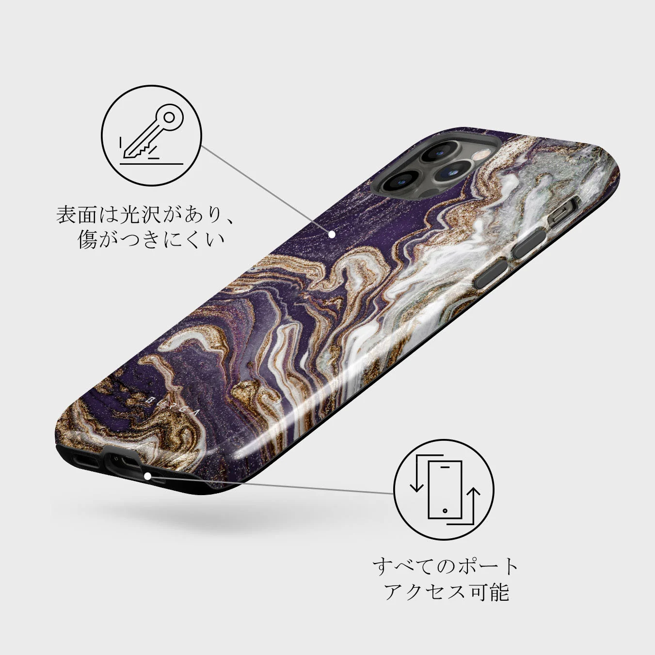 Nostalgia Feeling - iPhone 12 Pro ケース