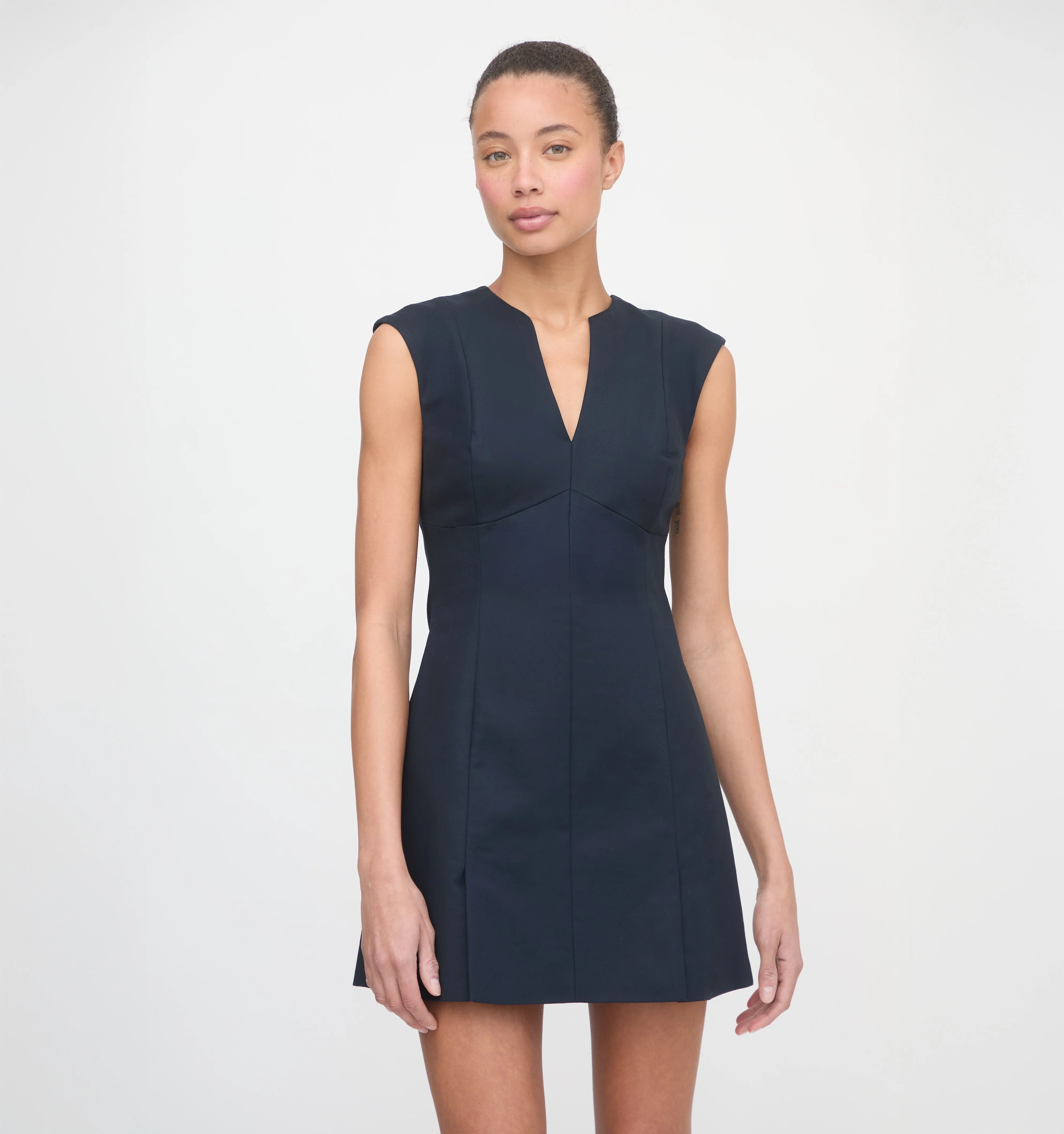 The Holly Dress - Dark Navy